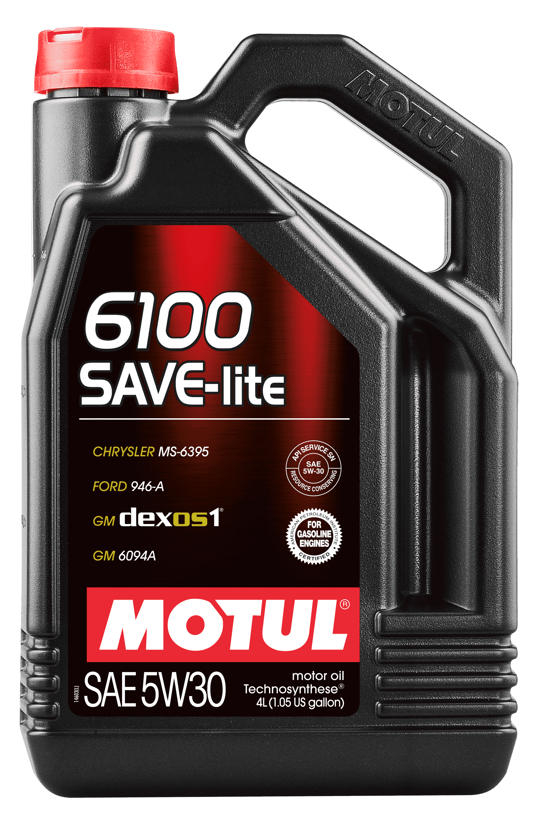 Моторное масло Motul 6100 SAVE-LITE 5W-30, 4л